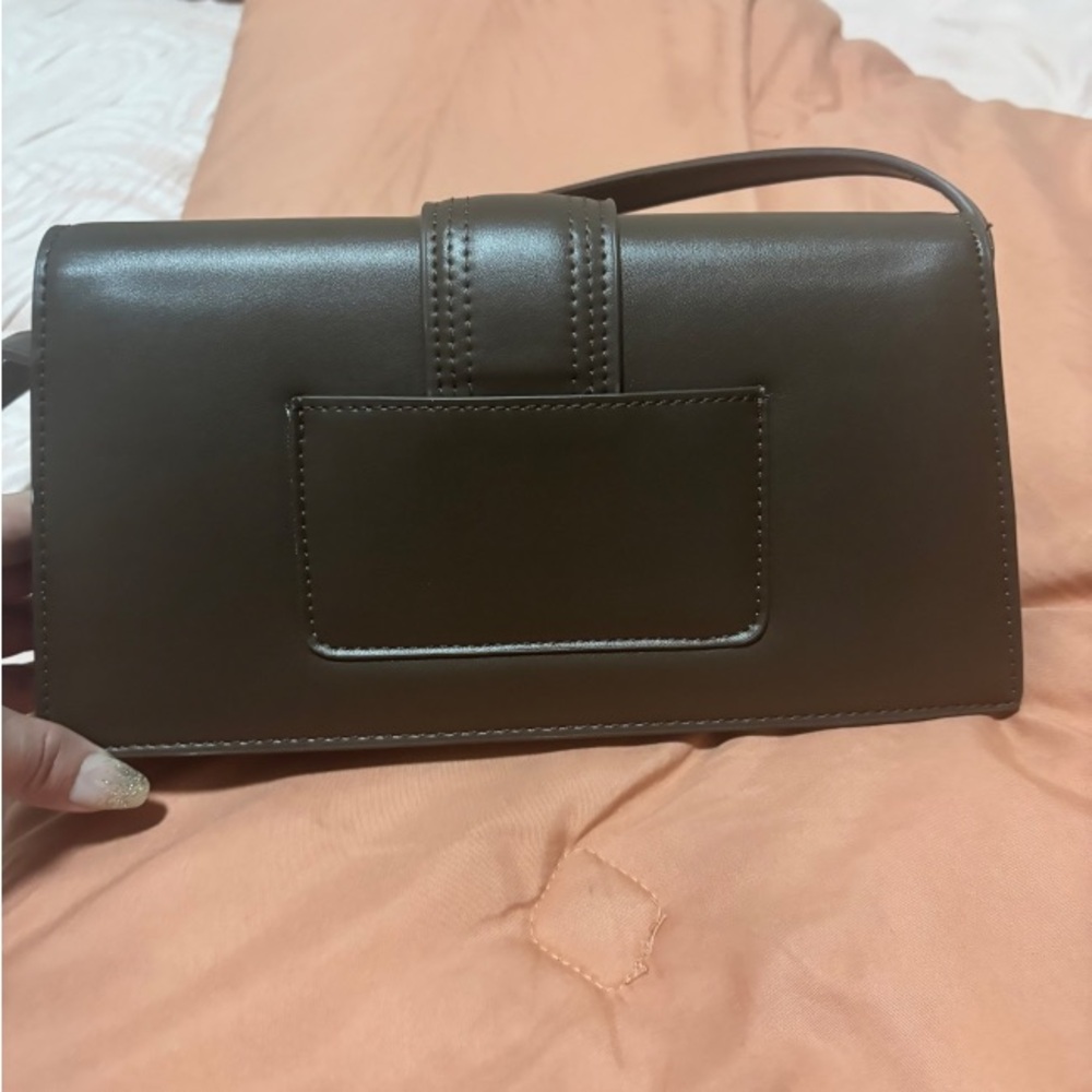 Jacquemus Dark Brown Leather Shoulder Bag - Picture 3 of 4